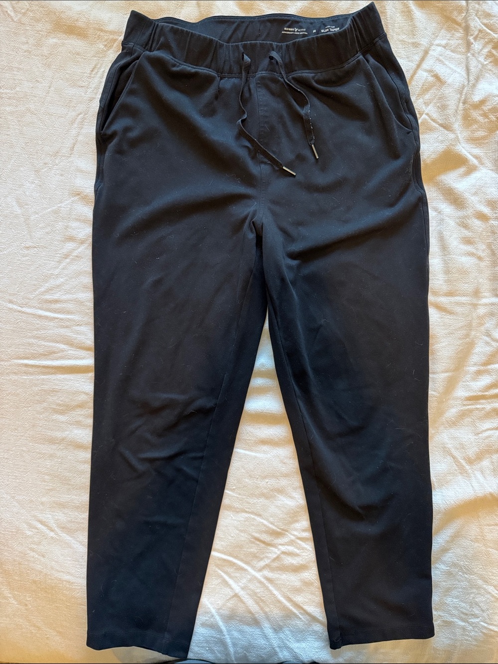 Old Navy Black Drawstring Jogger Pants